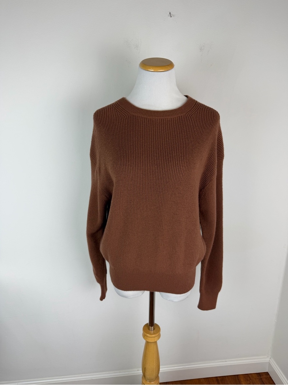 Aritzia Wilfred Merino Wool Brown Sweater Size M